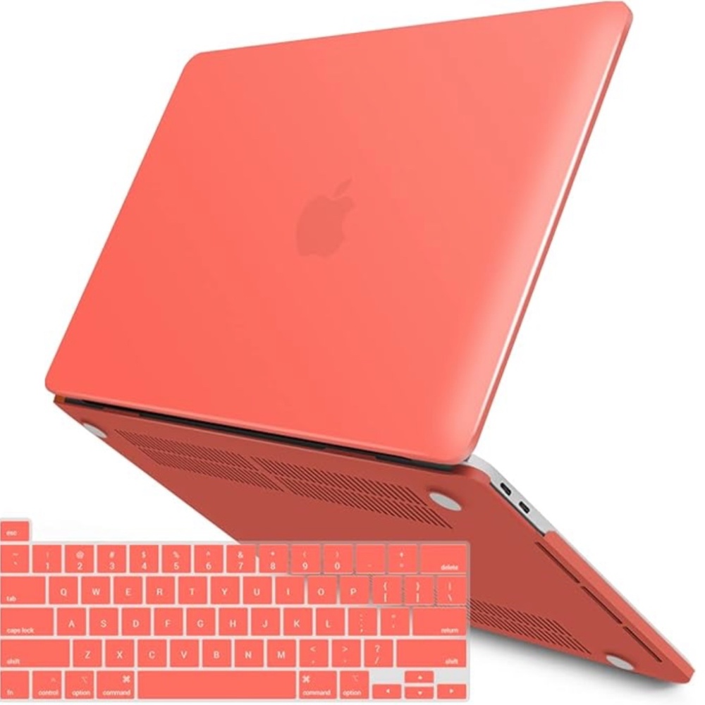 NWT IBENZER 2025/4 M2 MacBook Pro 13 Inch Case with Keyboard Cover Orange